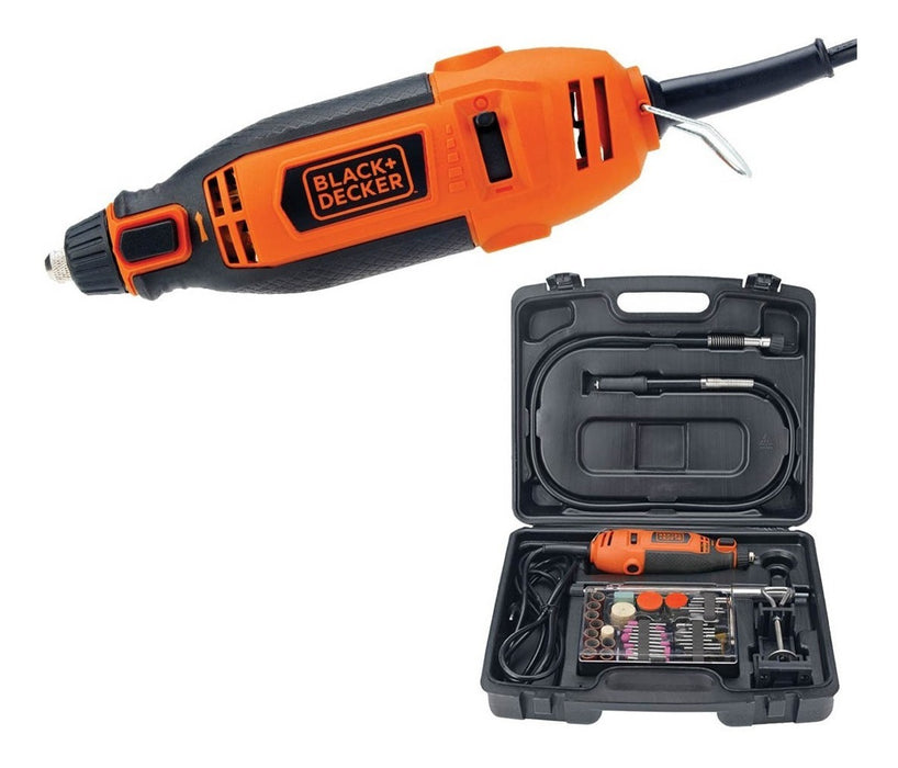 Rotary Tool 180 watts con accesorios - BLACK & DECKER (RT18KA-B3)