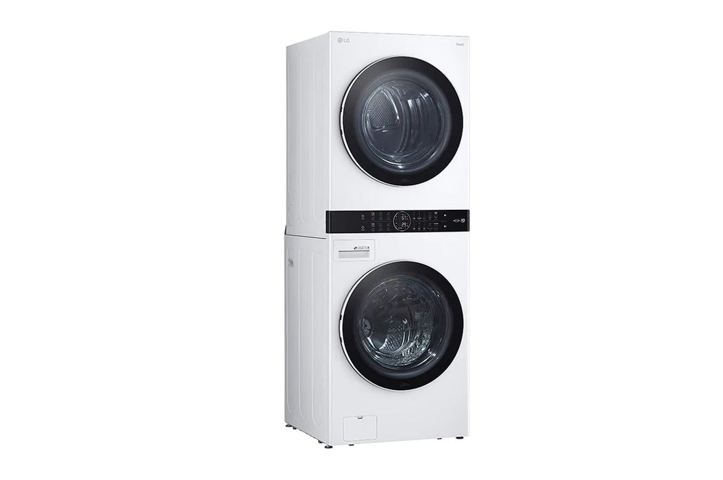 Tower Wash Front Load Laundry Center - LG (WK22WS6E)