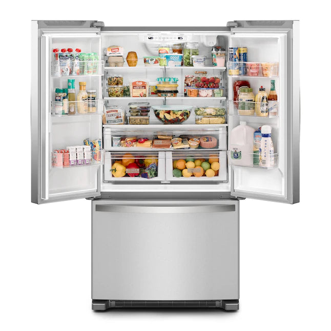 25CFT 36-Inch Wide Full-Depth French Door Bottom Mount Refrigerator - WHIRLPOOL (WRFFS3236RZ)