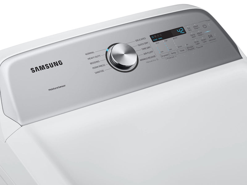 7.4CF ELECTRIC DRYER WITH SENSOR WHTE_SAMSUNG (DVE50R5200W/A3)