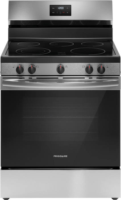 30" ELECTRIC RANGE STAINLESS STEEL- FRIGIDAIRE (FCRE3052BS)
