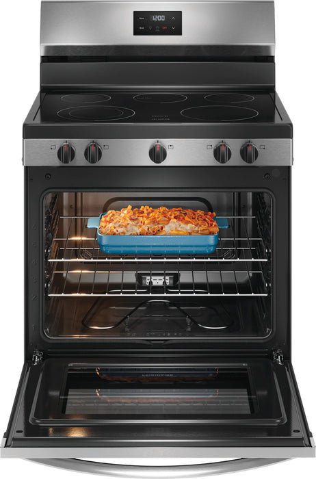 30" ELECTRIC RANGE STAINLESS STEEL- FRIGIDAIRE (FCRE3052BS)