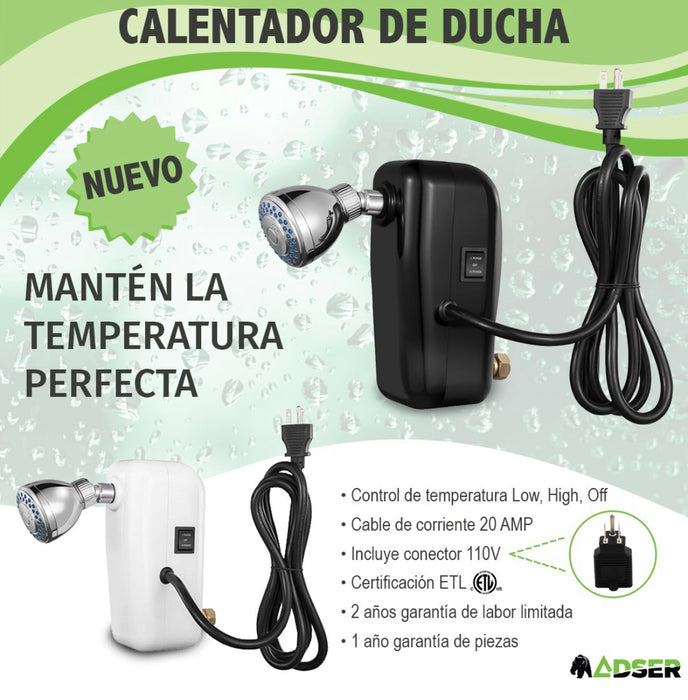 110V Calentador de Ducha - 20AMP