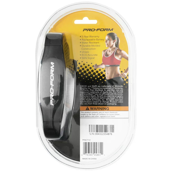 Smart Beat Heart Rate Monitor Strap - ProForm (PFBLT112)