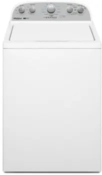 3.8–3.9 Cu. Ft Top Load Washer with Removable Agitator - WHIRLPOOL (WTW4957PW)