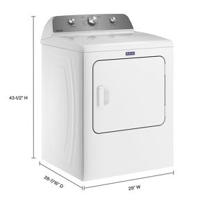 7CF FRONT LOAD ELECTRIC DRYER-MAYTAG (MED4500MW)