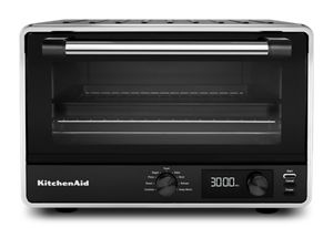 Digital Counter Top Toaster Oven Black Matte _ Kitchen Aid (KC0211BM)