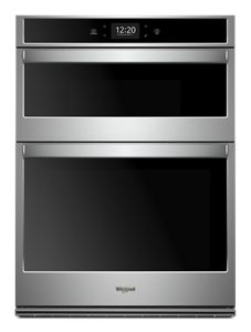 27"  5.7CF SMART COMBINATION WALL OVEN WITH AIR FRYER, WHEN CONNECTED S/S- WHIRLPOOL