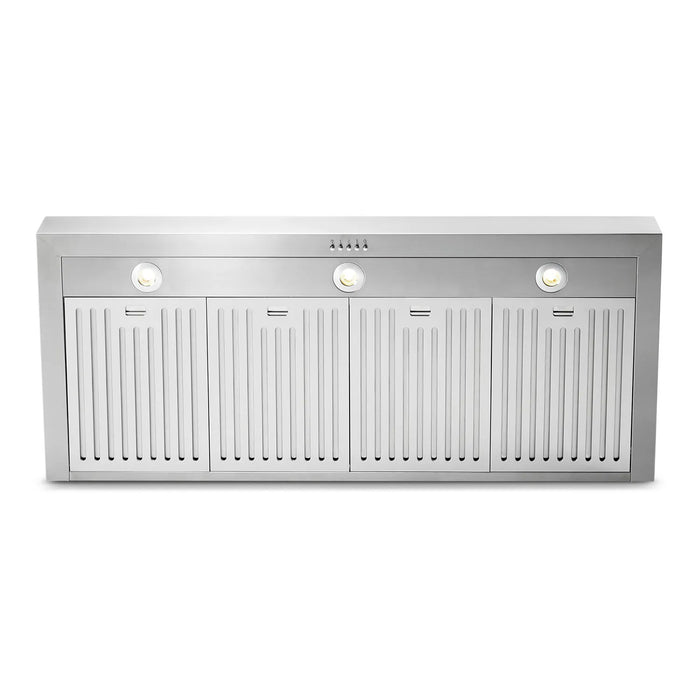 48" PROFESSIONAL WALL MOUNT PYRAMID RANGE HOOD S/S (TRH48P)