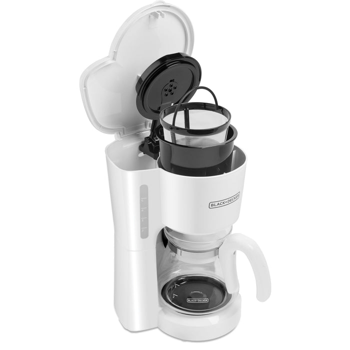 5 CUP COFFEE MAKER WHTE BLACK AND DECKER(CM0701W)