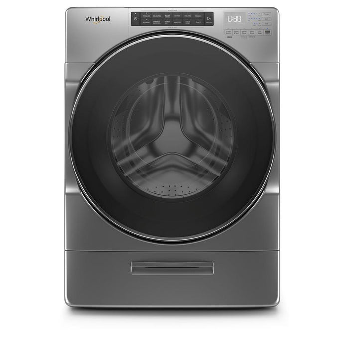 4.5 cu. ft. High Efficiency Chrome Shadow Stackable Front Load Washing Machine - WHIRLPOOL (WFW6620HC)