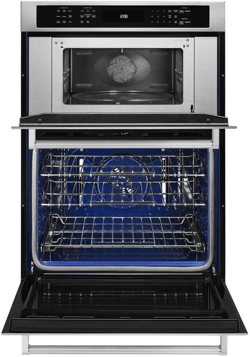 KITCHENAID 30 SS ELECTRIC BUILT IN OVEN/MWV COMBO (KOCE500ESS)