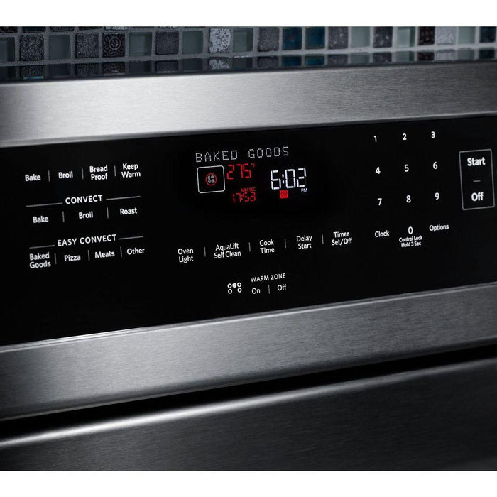 6.4 cu. ft. Electric Range with Self-Cleaning Convection Oven - KITCHEN AID (KFEG500ESS)