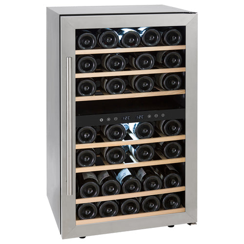 43 Bottle Dual Zone Wine Cooler PREMIUM(PWC436KS)