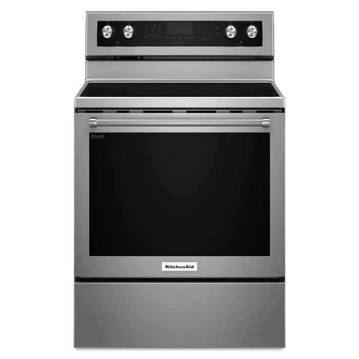 6.4 cu. ft. Electric Range with Self-Cleaning Convection Oven - KITCHEN AID (KFEG500ESS)