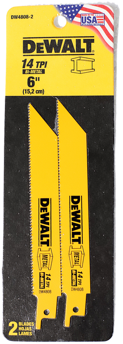 Set de hojas para sierra recíproca - DeWALT (DW4808-2)