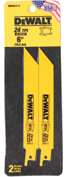 Set de hojas para sierra recíproca - DeWALT (DW4813-2)