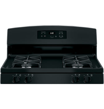 30" GAS RANGE FREE STANDING BLACK GENERAL ELECTRIC (JGBS60DEKBB)