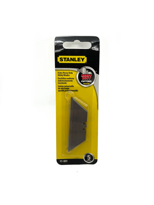 EXTRA H-DUTY UTILITY BLADES(5) - STANLEY (411931)