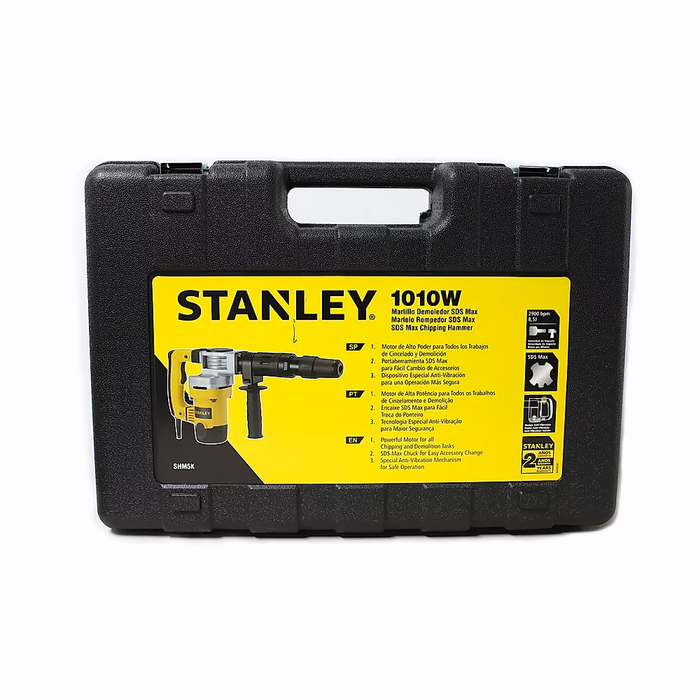 MARTILLO DEMOLEDOR (Chipping Hammer) SDS MAX - STANLEY (SHM5K-B3)