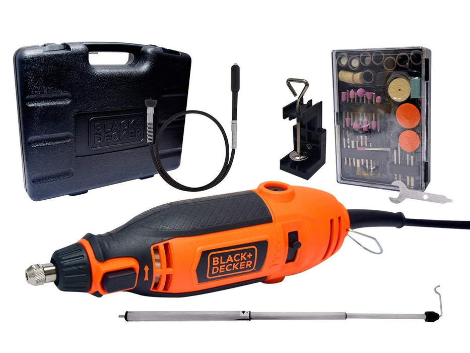 Rotary Tool 180 watts con accesorios - BLACK & DECKER (RT18KA-B3)