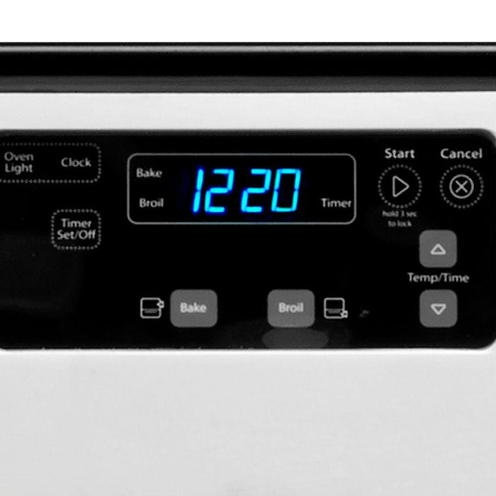 30" 5.1 CF FREESTANDING FIVE BURNER GAS RANGE - Whirlpool (WFG505M0BS)