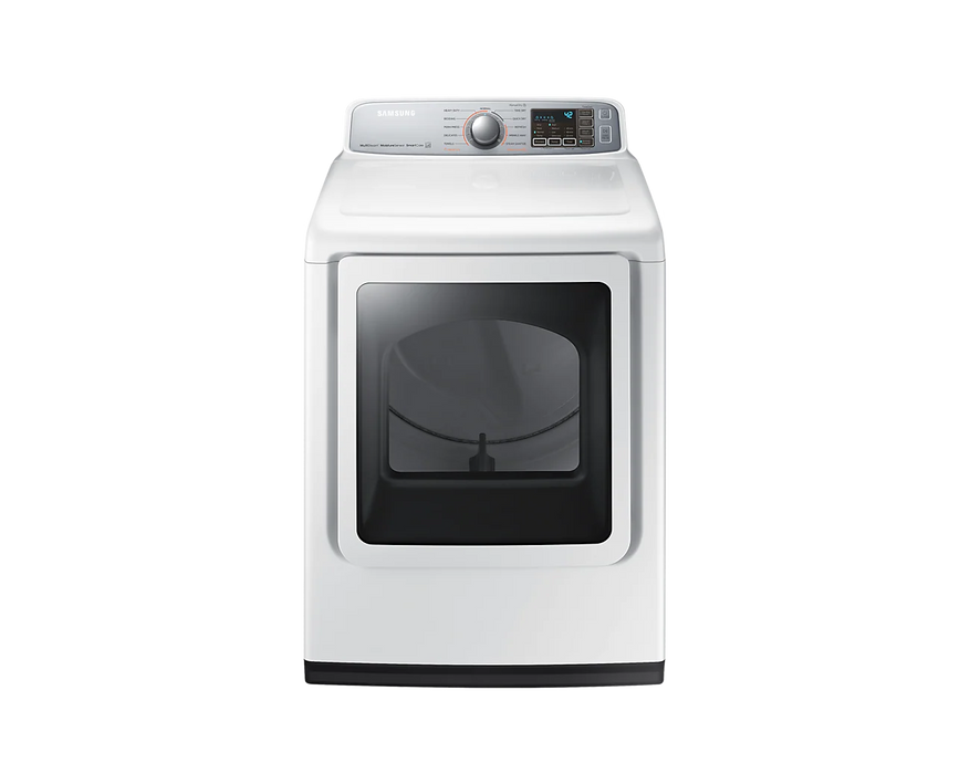 7.4 CF TL ELECTRIC DRYER WITH STEAM WHITE SAMSUNG (DVE50T7450AW)