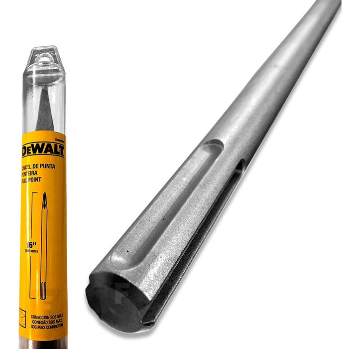 SDS MAX ROUND B POINT CHISEL - DeWALT (DWA0805)