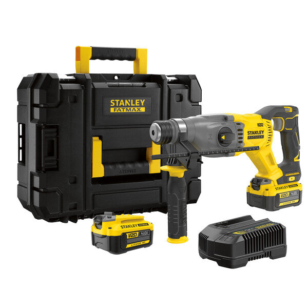 20V BRUSHLESS SDS HAMMER - STANLEY (SBH900M2K-B3)