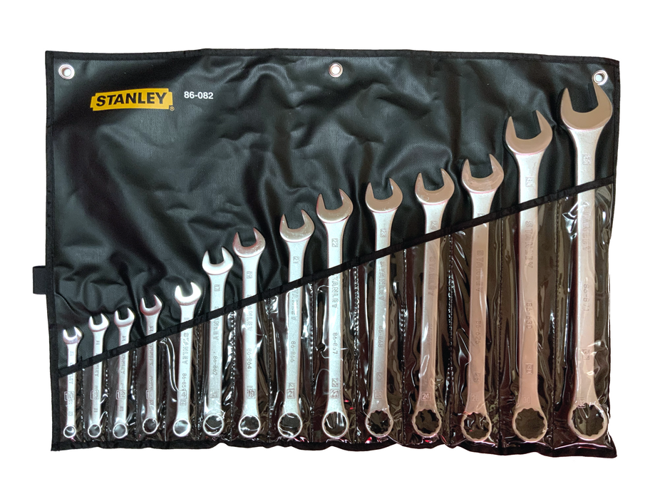 14PCS COMBINATION WRENCH SET / MM - STANLEY (9786082)