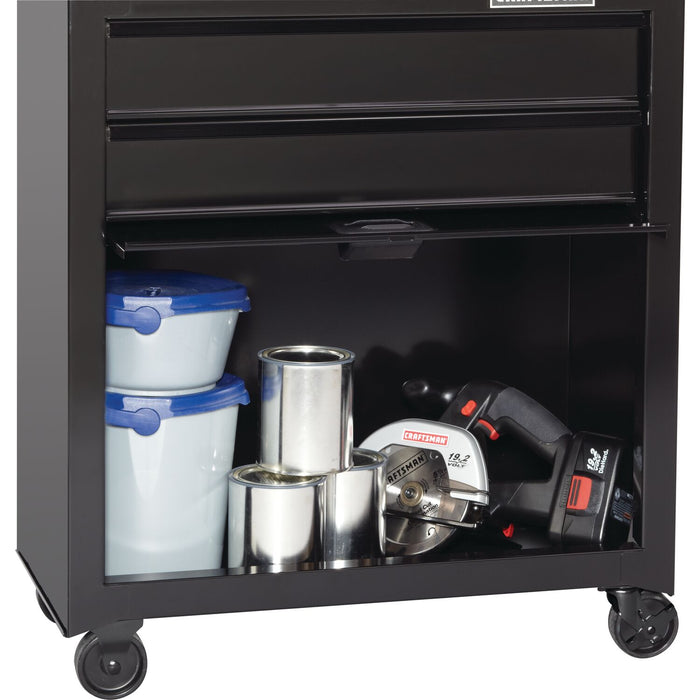 5 Drawer Tool Chest and Rolling Cabinet(Black) - Craftsman (CMST22653)