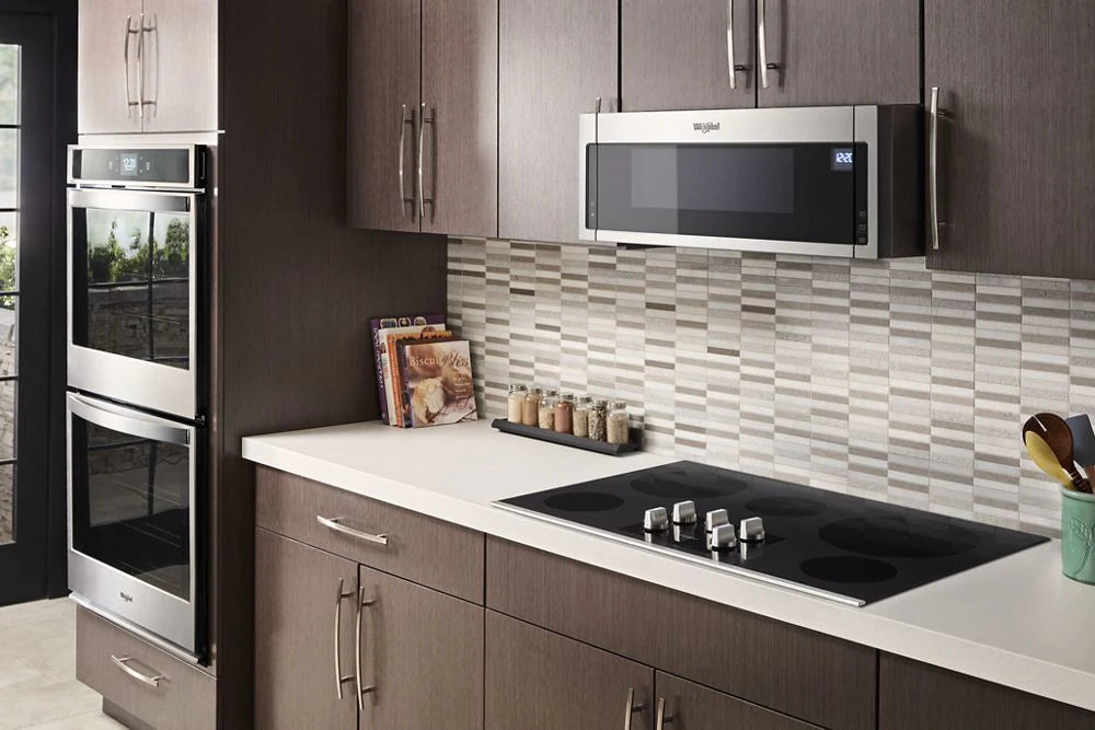 1.1 cu. ft. Over the Range Low Profile Microwave Hood Combination in Fingerprint Resistant Stainless Steel- WHIRLPOOL (WML75011HZ