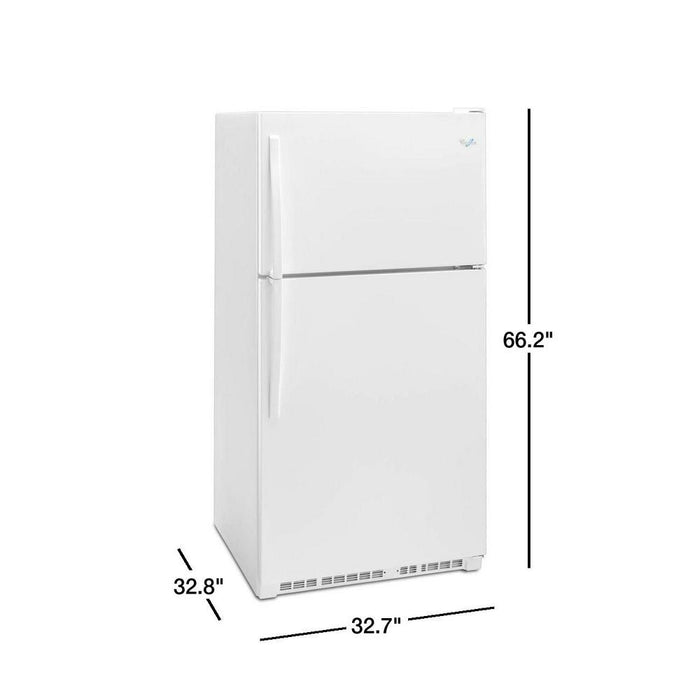 20 cu. ft. Top Freezer Refrigerator - WHIRLPOOL (WRT311FZD)