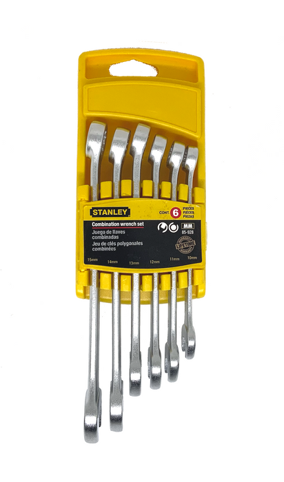 6PCS COMBINATION WRENCH SET / METRIC - STANLEY (9785928)