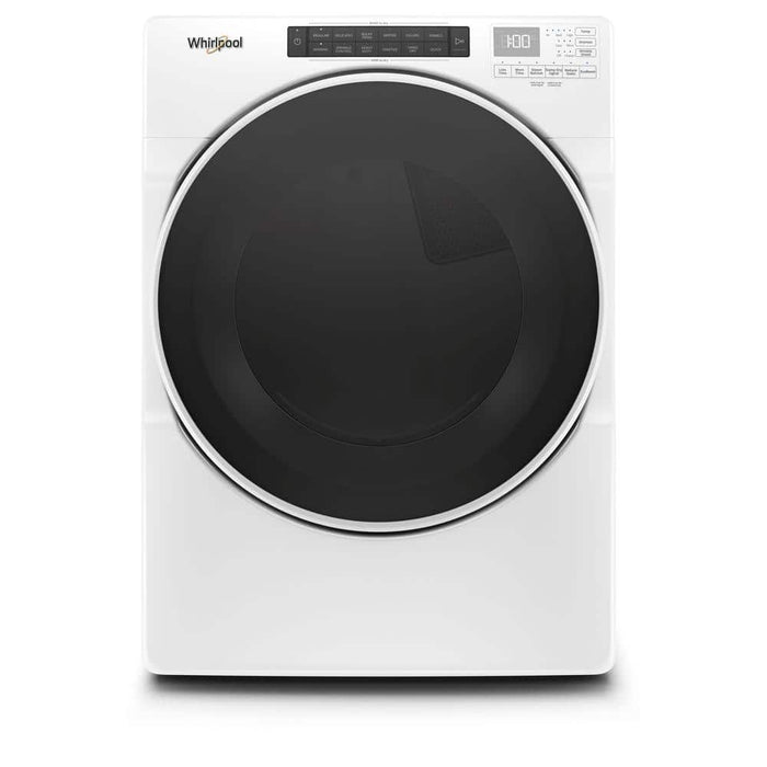 7.4 cu. ft. Front Load Electric Dryer with Steam Cycles White - WHIRLPOOL (WED6620HW)