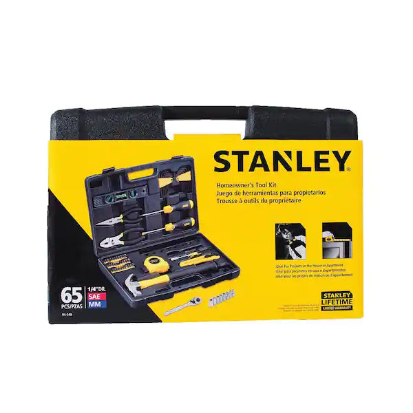 65pc Mixed Tool Set - Stanley (94-248)