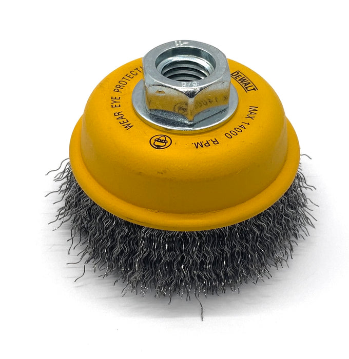 3” CARBON CRIMP CUP BRUSH - DeWALT (DW4920)