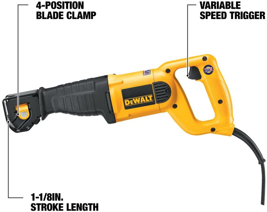 RECIPROCATING SAW - DEWALT (DW304PK)