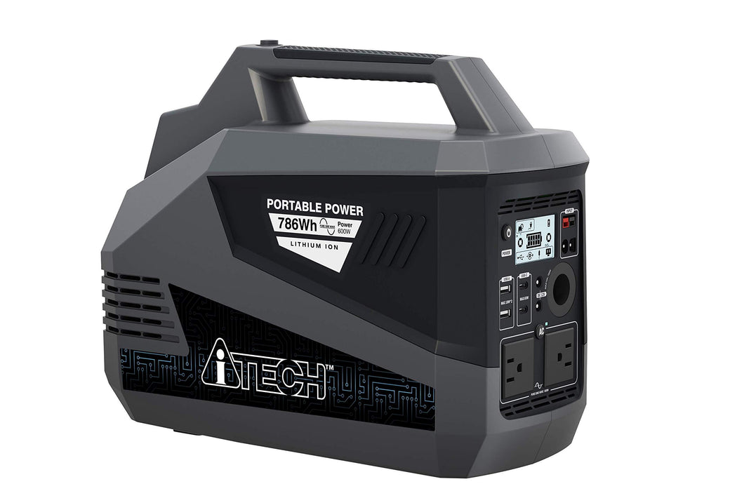 Portable Power Station Lithium-ion Electric Generator Battery Pack - iTECH (AT40-0786)