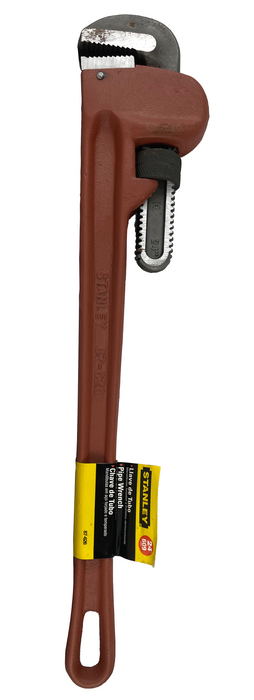 24” PIPE  WRENCH   - STANLEY (95IB87626)