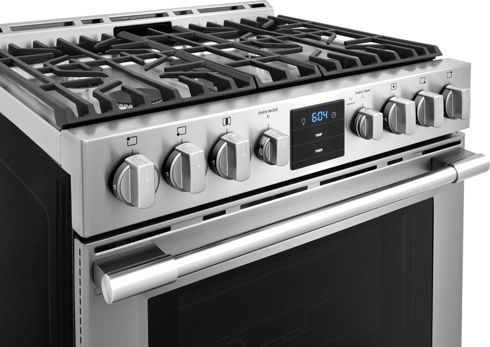 30'' Front Control Gas Range with Air Fry - frigidaire Professional (PCFG3078AF)