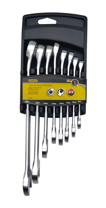 8 PCS COMBINATION WRENCH SET - STANLEY (9788855)