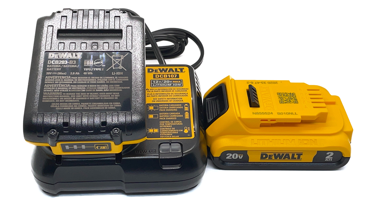 KIT DE TALADRO MARTILLO Y DE IMPACTO - DEWALT (DCK223D2-B3)