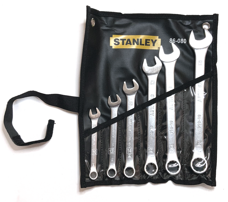 6PCS COMBINATION WRENCH SET / METRIC - STANLEY (9786080)