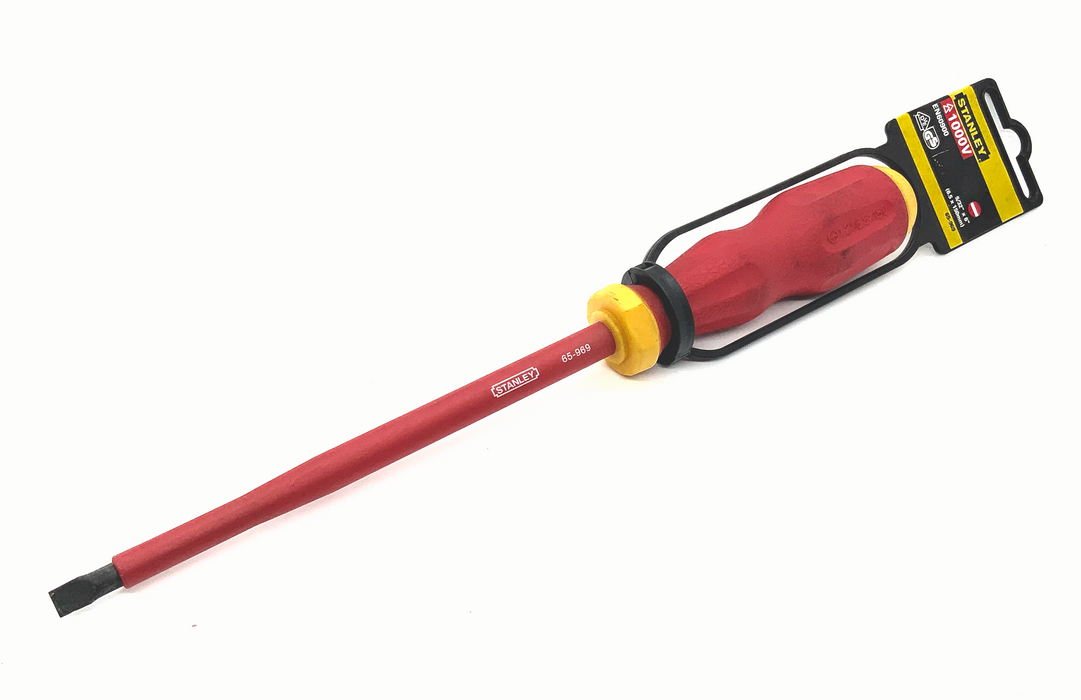 9/32” INSULATED SCREWDRIVER 6” - STANLEY (95IB65969)