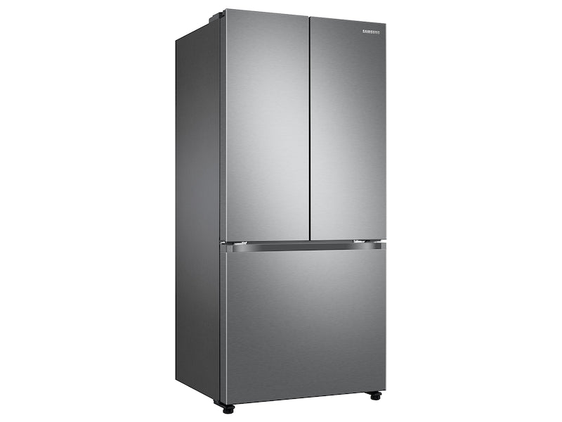 18 cu. ft. Smart Counter Depth 3-Door French  Refrigerator - SAMSUNG (RF18A5101SR)
