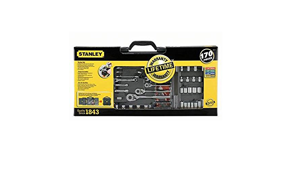 170 PC MECHANIC TOOL SET - STANLEY (496011)