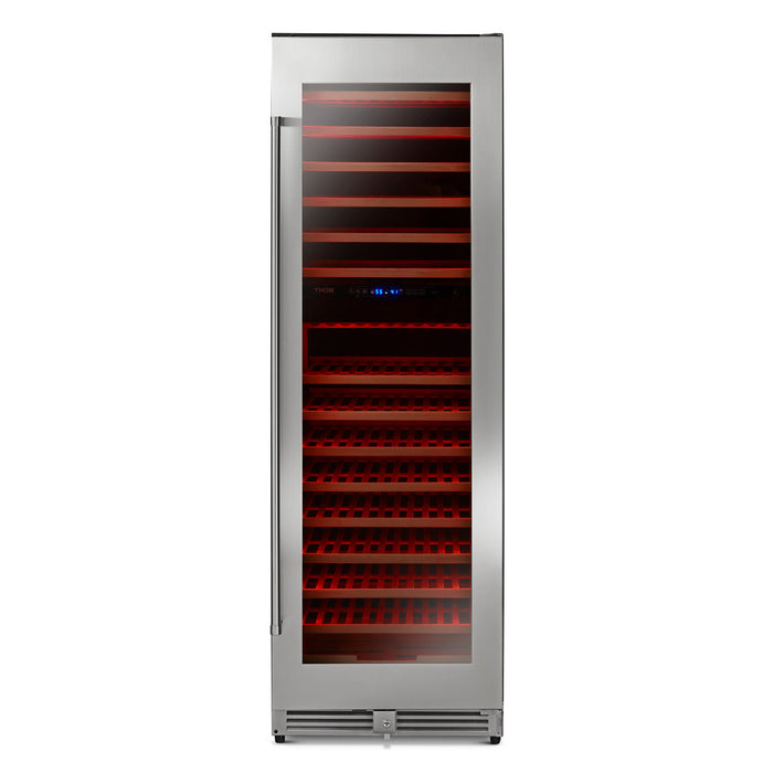 24 Inch Dual Zone Wine Cooler 162 Wine Bottle Capacity (TWC2403DI)