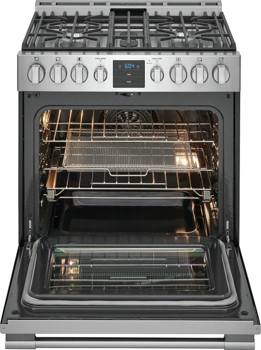 30'' Front Control Gas Range with Air Fry - frigidaire Professional (PCFG3078AF)