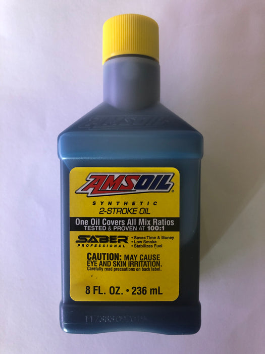 8oz. SABER® Professional Synthetic 2-Stroke Oil - AMSOIL (ATPBC)